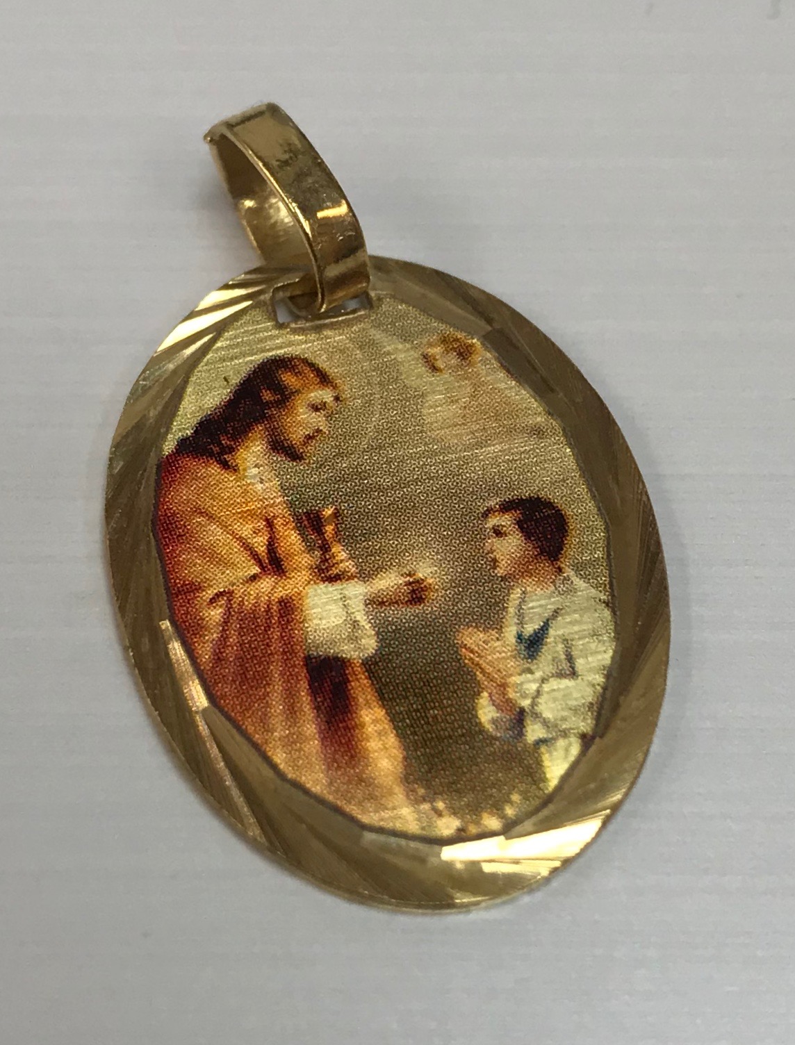 Communion boy medal - Item # 14605