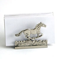 Horse card holder - Item # 15628
