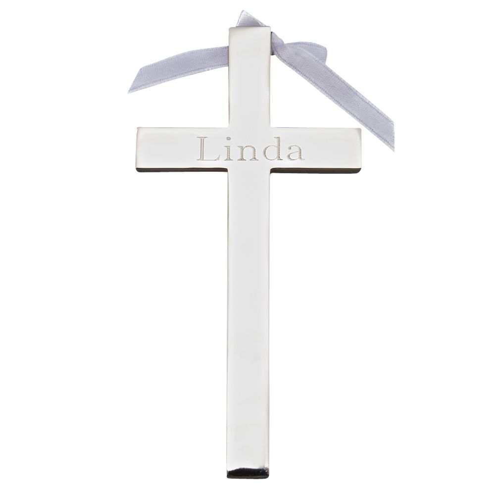 Cross with white ribbon - Item # 16226