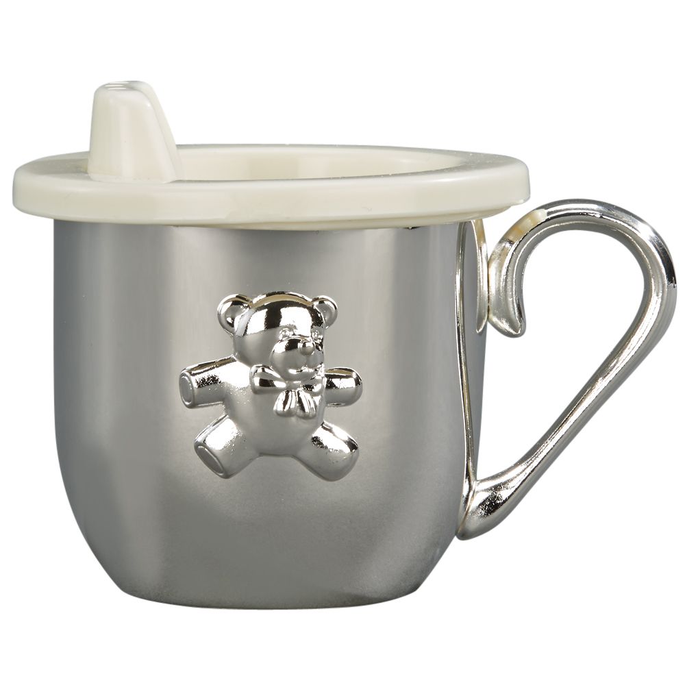 Silverplated baby cup with cup - Item # 16236