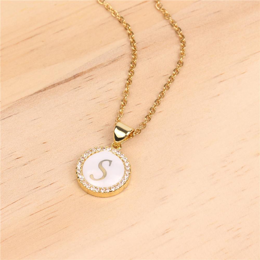 Initial s necklace - Item # 16678