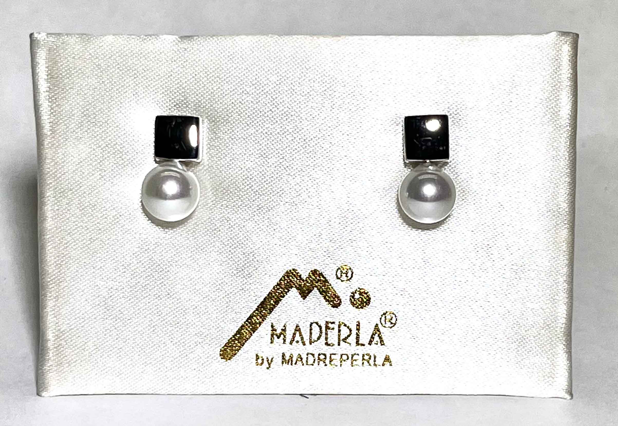 Earrings mallorca pearls gold plated - Item # 18452