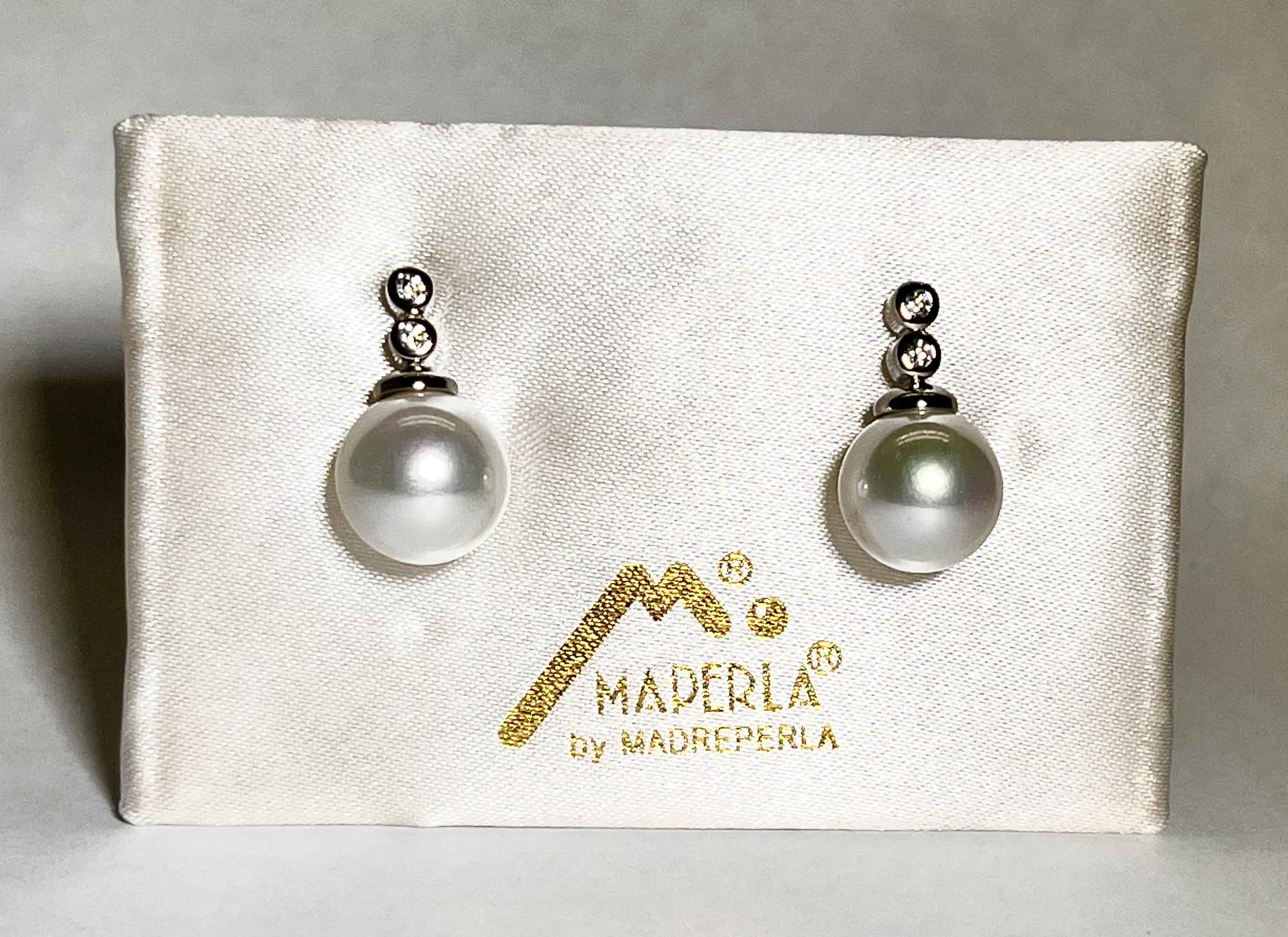 Earrings mallorca pearls gold plated - Item # 18464